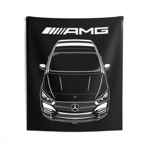 Mercedes B Class AMG 2023-2024 Tapestry 50 x 60 inch by Auto Art Apparel
