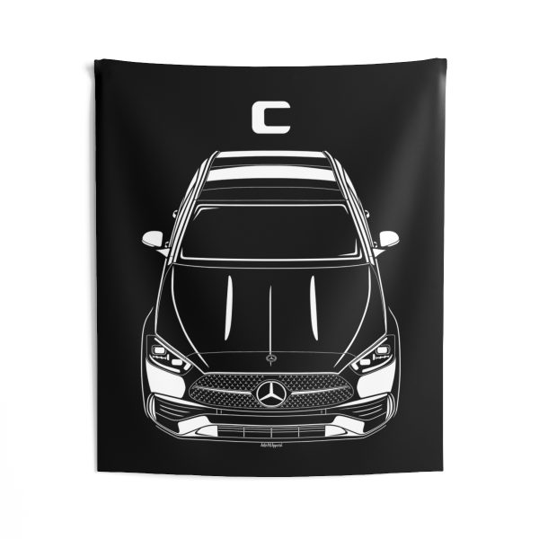 Mercedes C Class 2022-2024 Tapestry 50 x 60 inch by Auto Art Apparel