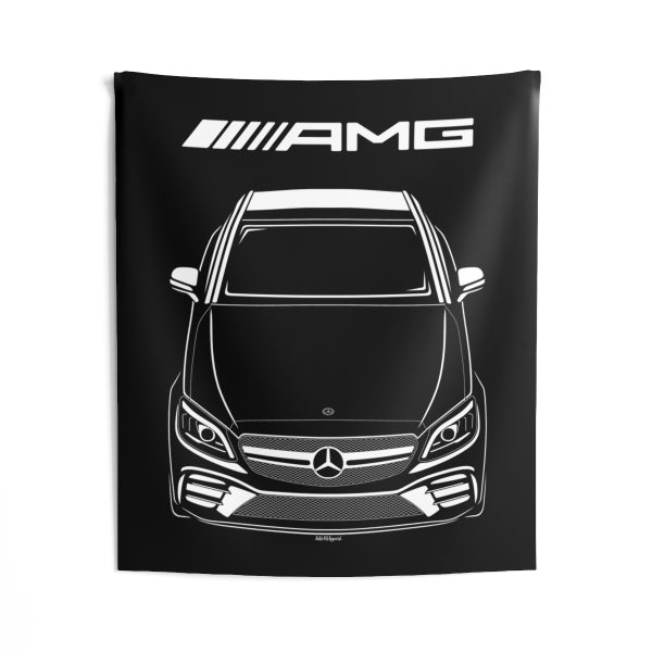 Mercedes C Class AMG 2019-2021 Tapestry 50 x 60 inch by Auto Art Apparel