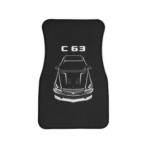 Mercedes C63 AMG Black Series 2012-2015 Car Mat Front Carpet Floor Mats by Auto Art Apparel