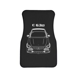 Mercedes C63 S AMG 2019-2021 Car Mat Front Carpet Floor Mats by Auto Art Apparel
