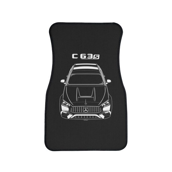 Mercedes C63 S AMG E Performance Estate 2023-2024 Car Mat Front Carpet Floor Mats by Auto Art Apparel