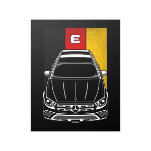 Mercedes E Class All Terrain 2021-2023 Poster - Germany Flag Print 16 x 20 inch by Auto Art Apparel