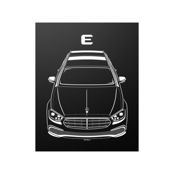 Mercedes E Class Estate 2021-2023 Poster 16 x 20 inch by Auto Art Apparel