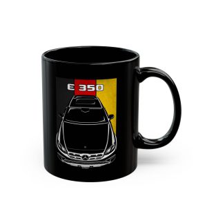 Mercedes E350D 4Matic All Terrain 2016-2018 Mug - Germany Flag Coffee Mug 11 oz by Auto Art Apparel