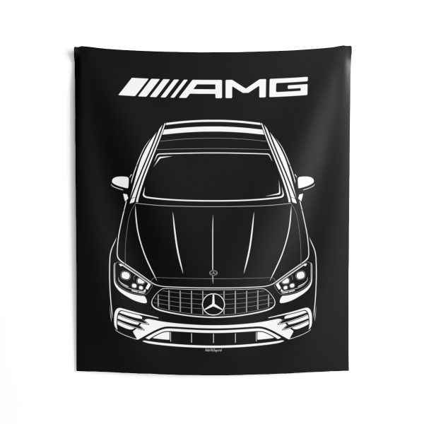 Mercedes E53 AMG 2021-2023 Tapestry 50 x 60 inch by Auto Art Apparel
