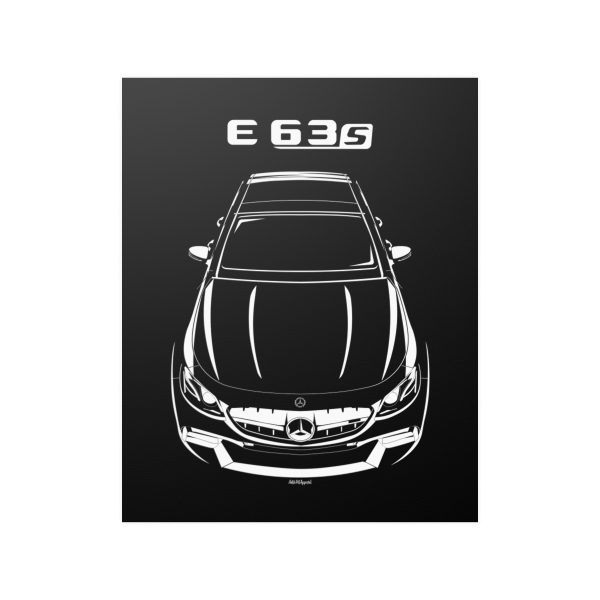 Mercedes E63 S AMG 2018-2020 Poster 16 x 20 inch by Auto Art Apparel
