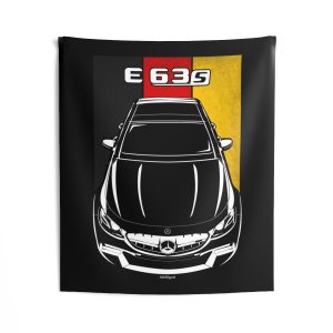 Mercedes E63 S AMG 2018-2020 Tapestry - Germany Flag Wall Art 50 x 60 inch by Auto Art Apparel