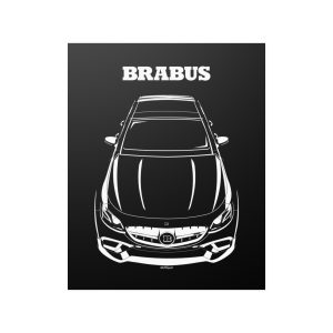 Mercedes E63 S Brabus 2018-2020 Poster 16 x 20 inch by Auto Art Apparel