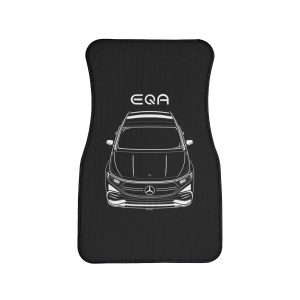Mercedes EQA Car Mat Front Carpet Floor Mats by Auto Art Apparel