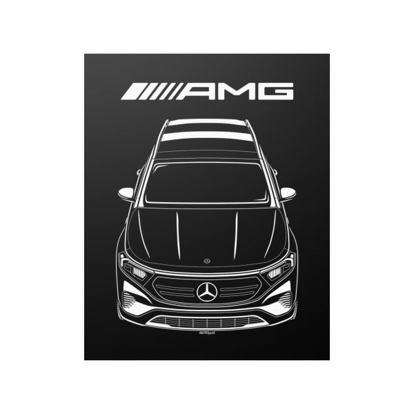 Mercedes EQB AMG Poster 16 x 20 inch by Auto Art Apparel