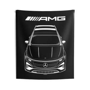 Mercedes EQB AMG Tapestry 50 x 60 inch by Auto Art Apparel