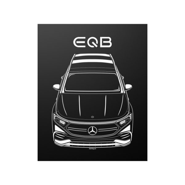 Mercedes EQB Poster 16 x 20 inch by Auto Art Apparel