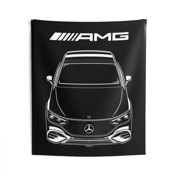 Mercedes EQE AMG Tapestry 50 x 60 inch by Auto Art Apparel