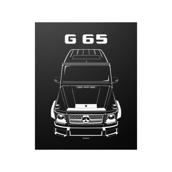 Mercedes G65 AMG Poster 16 x 20 inch by Auto Art Apparel