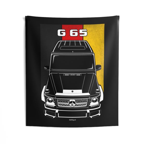 Mercedes G65 AMG Tapestry - Germany Flag Wall Art 50 x 60 inch by Auto Art Apparel