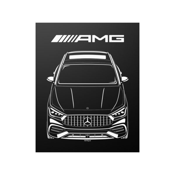 Mercedes GLA AMG 2020-2023 Poster 16 x 20 inch by Auto Art Apparel