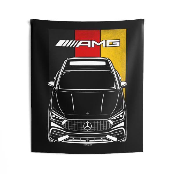 Mercedes GLA AMG 2020-2023 Tapestry - Germany Flag Wall Art 50 x 60 inch by Auto Art Apparel
