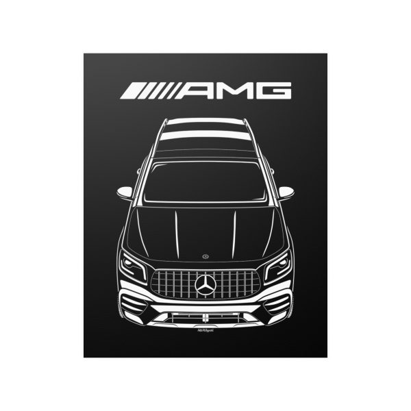 Mercedes GLB AMG 2020-2022 Poster 16 x 20 inch by Auto Art Apparel