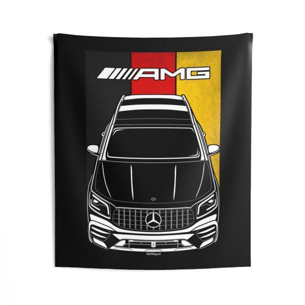 Mercedes GLB AMG 2020-2022 Tapestry - Germany Flag Wall Art 50 x 60 inch by Auto Art Apparel