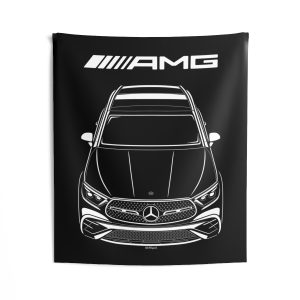 Mercedes GLC AMG 2023-2024 Tapestry 50 x 60 inch by Auto Art Apparel