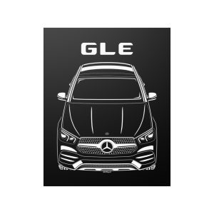 Mercedes GLE 2020-2023 Poster 16 x 20 inch by Auto Art Apparel
