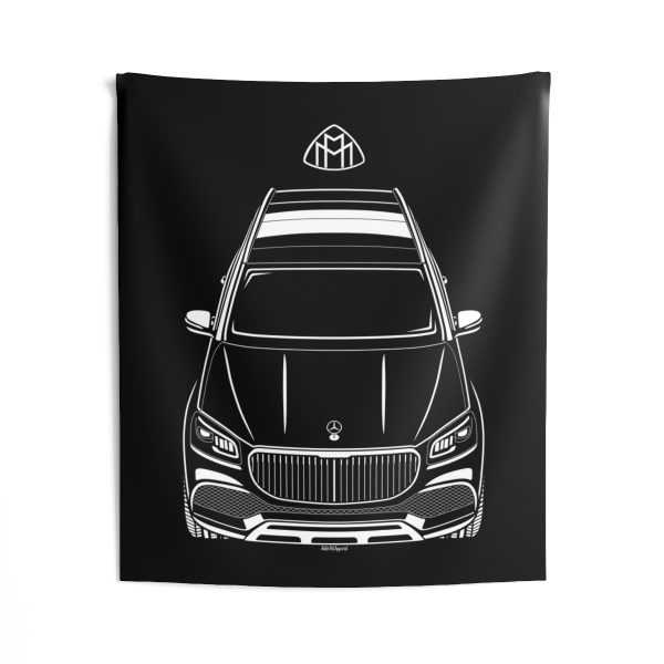 Mercedes GLS 600 Maybach 2020-2023 Tapestry 50 x 60 inch by Auto Art Apparel