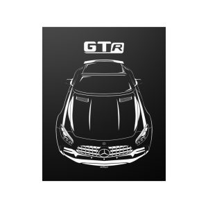 Mercedes GT R AMG Poster 16 x 20 inch by Auto Art Apparel
