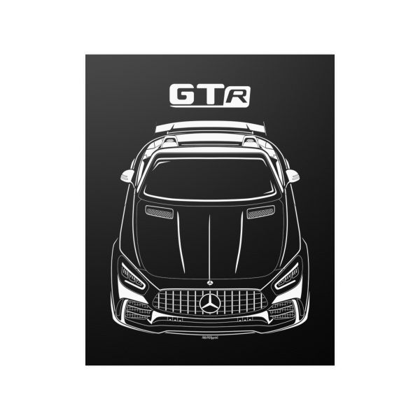 Mercedes GT R AMG Roadster 2020-2023 Poster 16 x 20 inch by Auto Art Apparel
