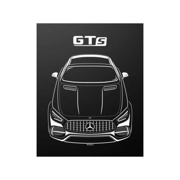 Mercedes GT S AMG 2020-2023 Poster 16 x 20 inch by Auto Art Apparel