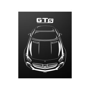 Mercedes GT S AMG Poster 16 x 20 inch by Auto Art Apparel