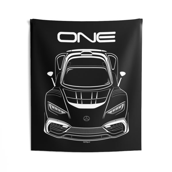Mercedes ONE AMG Tapestry 50 x 60 inch by Auto Art Apparel
