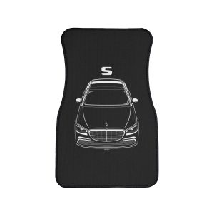 Mercedes S Class 2021-2024 Car Mat Front Carpet Floor Mats by Auto Art Apparel