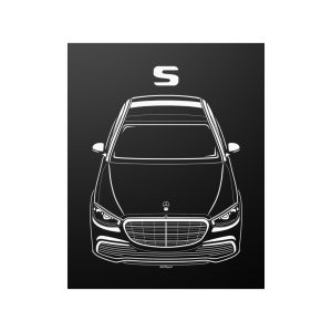 Mercedes S Class 2021-2024 Poster 16 x 20 inch by Auto Art Apparel