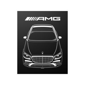 Mercedes S Class AMG 2021-2024 Poster 16 x 20 inch by Auto Art Apparel