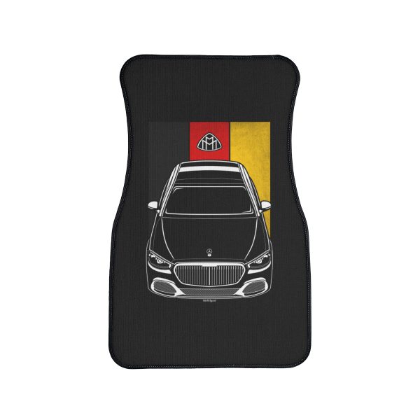 Mercedes S Class Maybach 2021-2024 Car Mat - Germany Flag Floor Mats Front Carpet Floor Mats by Auto Art Apparel