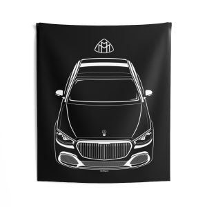 Mercedes S Class Maybach 2021-2024 Tapestry 50 x 60 inch by Auto Art Apparel