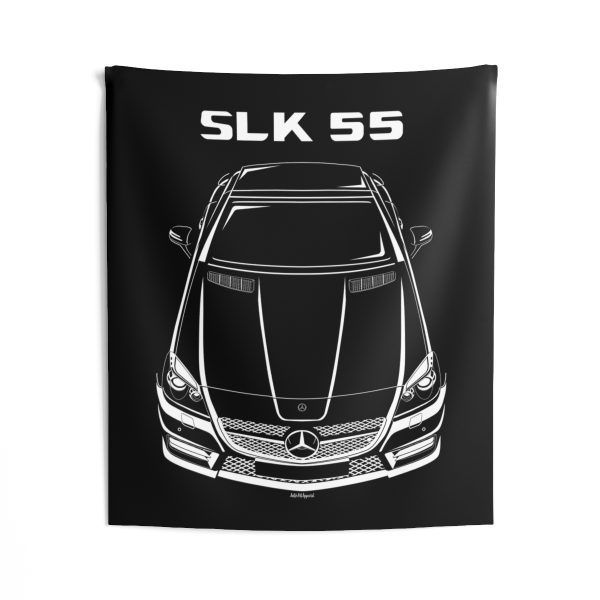 Mercedes SLK55 AMG 2012-2015 Tapestry 50 x 60 inch by Auto Art Apparel