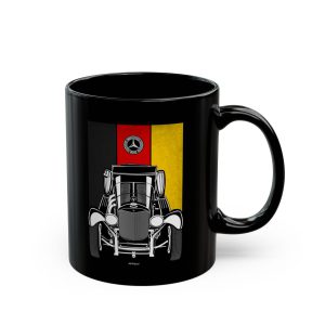 Mercedes SSK Roadster Mug - Germany Flag Coffee Mug 11 oz by Auto Art Apparel