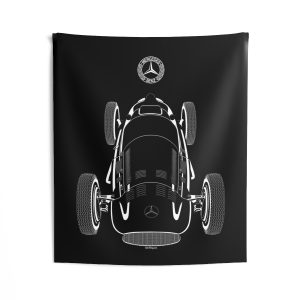 Mercedes W154 Tapestry 50 x 60 inch by Auto Art Apparel