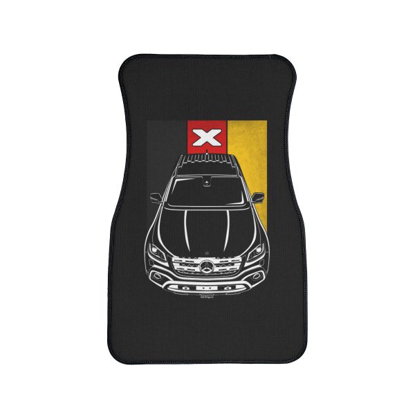 Mercedes X Class Car Mat - Germany Flag Floor Mats Front Carpet Floor Mats by Auto Art Apparel