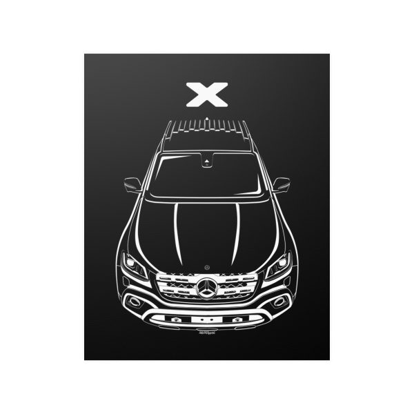 Mercedes X Class Poster 16 x 20 inch by Auto Art Apparel