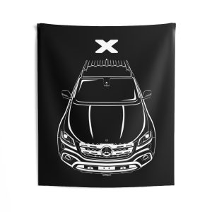 Mercedes X Class Tapestry 50 x 60 inch by Auto Art Apparel