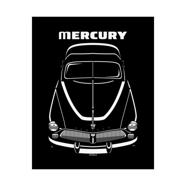 Mercury Coupe 1949 Poster 16 x 20 inch by Auto Art Apparel