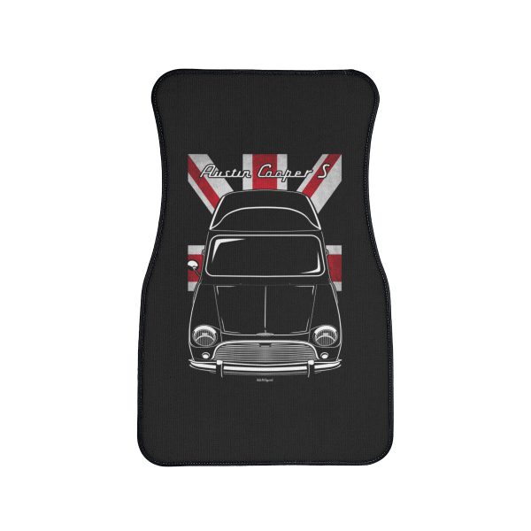 Mini Cooper S Mark 1 Car Mat - UK Flag Floor Mats Front Carpet Floor Mats by Auto Art Apparel