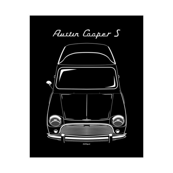 Mini Cooper S Mark 1 Poster 16 x 20 inch by Auto Art Apparel