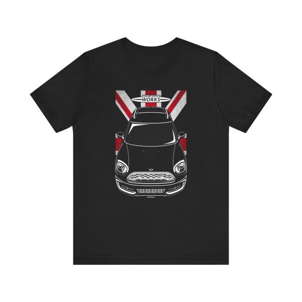 Mini John Cooper Works Countryman All4 T-shirt - UK Flag Shirt by Auto Art Apparel