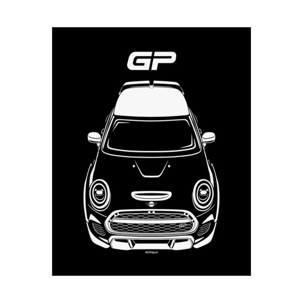 Mini John Cooper Works GP 2021-2024 Poster 16 x 20 inch by Auto Art Apparel