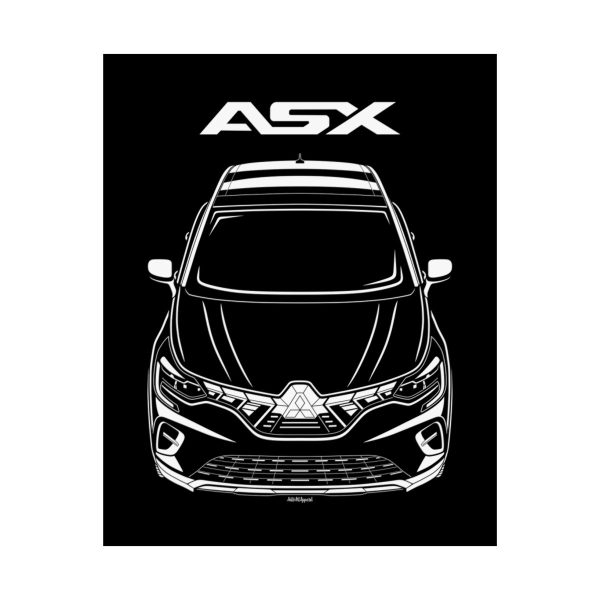 Mitsubishi ASX 2023-2024 Poster 16 x 20 inch by Auto Art Apparel