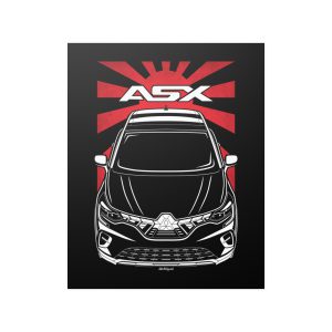 Mitsubishi ASX 2023-2024 Poster - JDM Print 16 x 20 inch by Auto Art Apparel